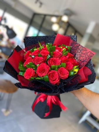 باقة العشق الاسود