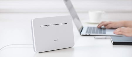 راوتر هواوي 4G برايم B535 - أبيض