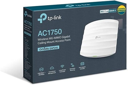 نقطة وصول لاسلكية Tp-Link AC1750 Wireless N Ceiling Mount EAP245
