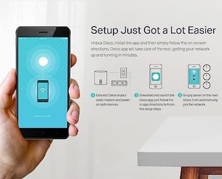 TP لينك نظام واي فاي شبكي للمنزل بالكامل من ديكو X60 - AX3000