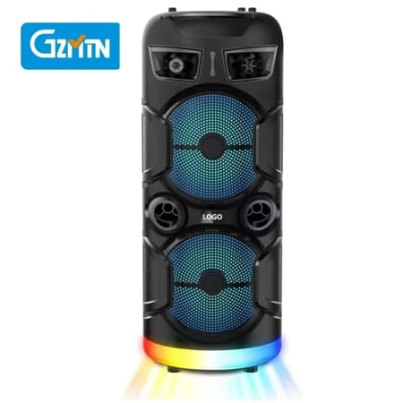 سماعة كبيرة مكبر صوت بلوتوث شحن ريموت كنترول و مايك Large Bluetooth Speaker with Charging Remote Control and Mic