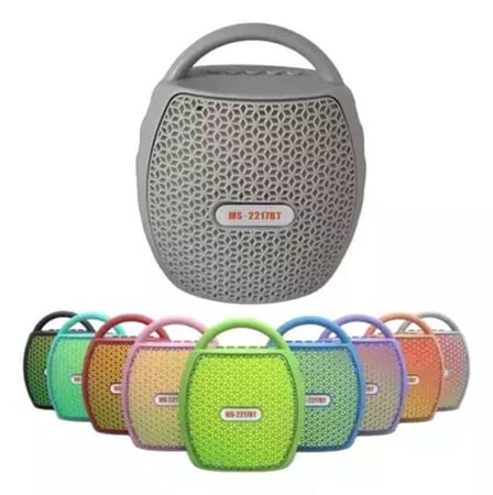 سماعة مكبر صوت بلوتوث مع 5 أوضاع إضاءة Bluetooth Speaker with 5 Lighting Modes