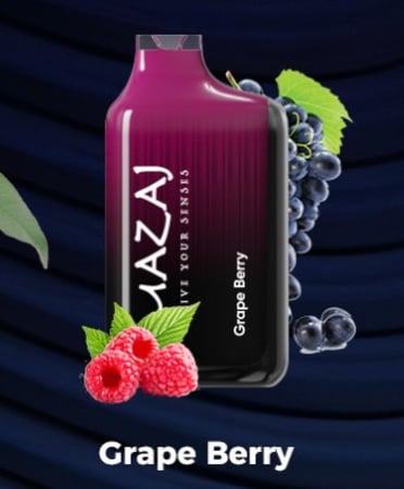 فيب مزاج ماتريكس 17000 سحبة عنب توت Vape Mazaj Matrix 17000 Puffs Grape Berry