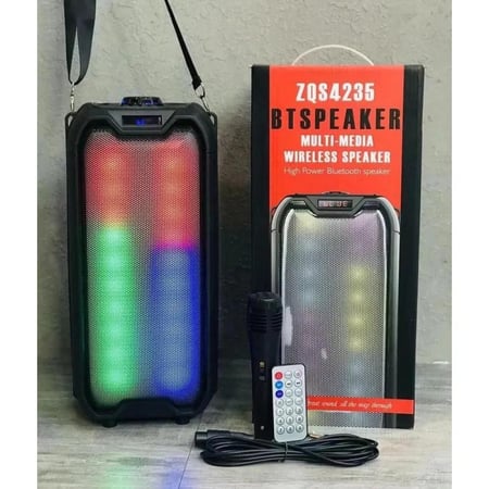 سماعة مكبر صوت لاسلكي محمولة بلوتوث 4235 Portable Wireless Bluetooth Speaker