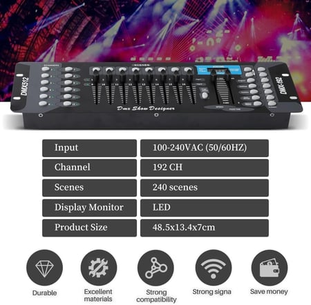 مكسر اضاءة دي ام اكس 512 DMX 512 Light Breaker