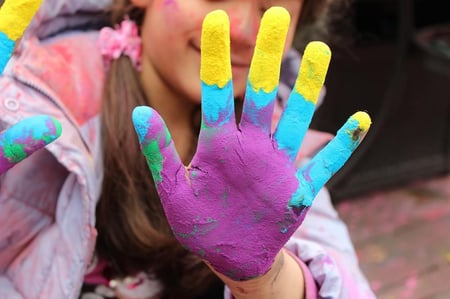 الوان الهولي هولي Holi colors