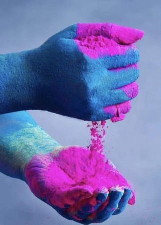 الوان الهولي هولي Holi colors