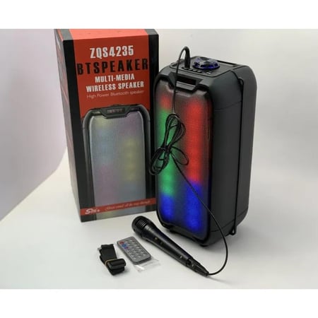 سماعة مكبر صوت لاسلكي محمولة بلوتوث 4235 Portable Wireless Bluetooth Speaker