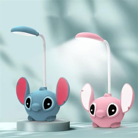 ابجورة اضاءة ستيتش مصباح مكتبي مع مبراة اقلام Stitch Lighting Table Lamp with Pencil Sharpener