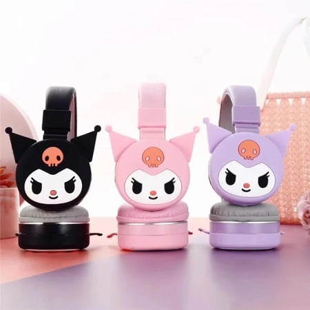 سماعة بلوتوث كيرومي وردي Kiromi Bluetooth Headset Pink