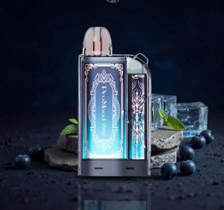 فيب برو مود توت ازرق ايس 10000 سحبة Vape Pro Mood Blueberry Ice 10,000 Puffs