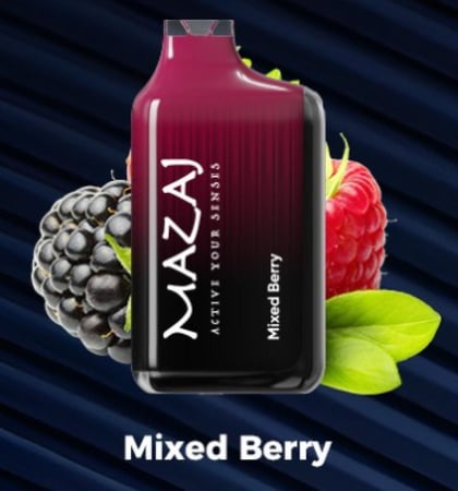 فيب مزاج ماتريكس 17000 سحبة توت مشكل Vape Mazaj Matrix 17000 Puffs Mixed Berry