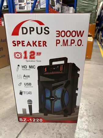 سماعة كبيرة مكبر صوت بلوتوث شحن ريموت كنترول و مايك نظام عربة Large Speaker Bluetooth Speaker Charging Remote Control and Mic Trolley System