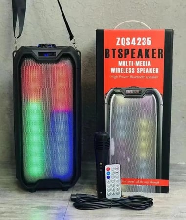 سماعة مكبر صوت لاسلكي محمولة بلوتوث 4235 Portable Wireless Bluetooth Speaker
