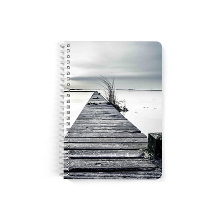 دفتر  سلك A5 ورق مسطر 60  ورقة