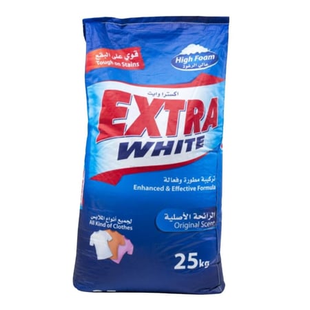 صابون اكسترا وايت 25 كيلو - متجر مثالية النظافة