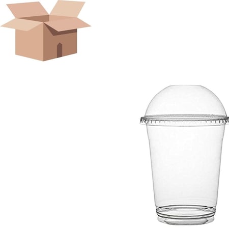 كوب عصير شفاف 12 اونص 1000 حبة كرتون