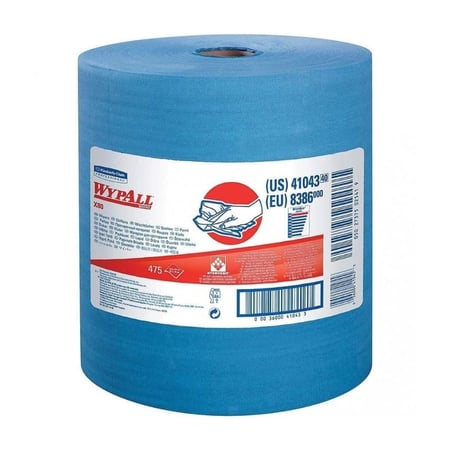 رول فوط مايكرو فايبر امريكي جامبو ازرق كبير - متجر مثالية النظافة