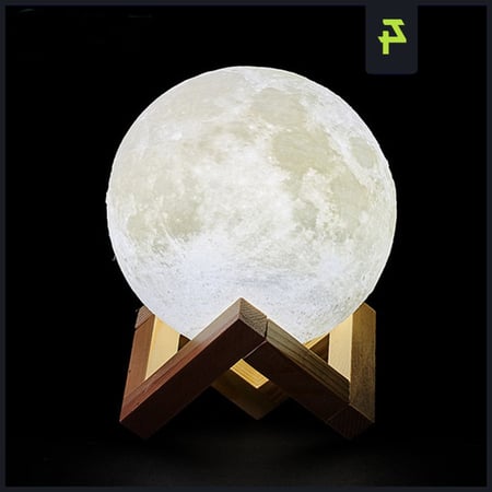 اضاءة القمر