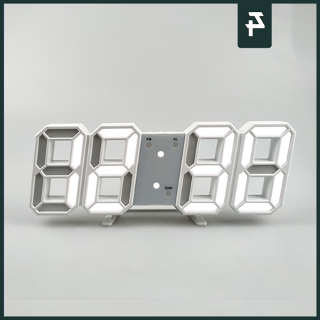 الساعة الرقمية LED