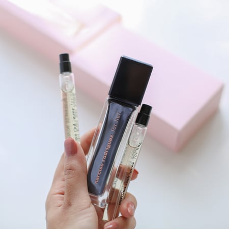 طقم عطر  نارسيسو فور هير تواليت 2 في 1 - بخاخ