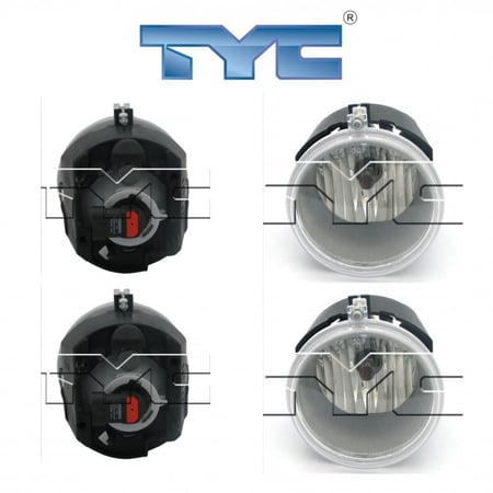 كشافات ضباب طقم يمين و يسار كرايسلر - جيب - دوج 2005-2010  شامل رسوم الشحن