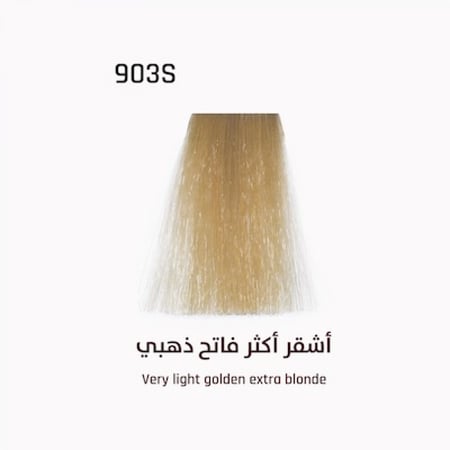 صبغة ايفر لاين اشقر اكثر فاتح ذهبي 903S صبغات شعر فاتحة أشقر  صبغة شعر
