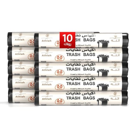 أكياس نفايات كبيرة 10رولات