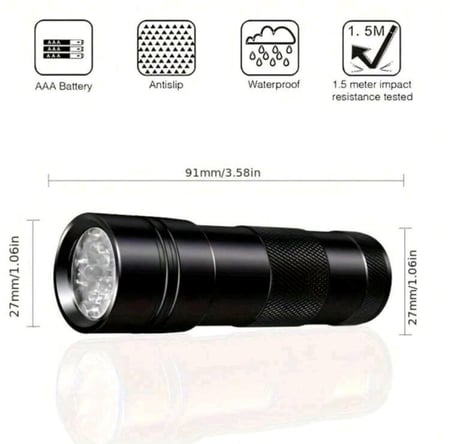 مصباح الكشف عن الفطريات والبقع