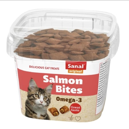 سنال أقراص مكافآت صحية بالسلمون للقطط 75 غ