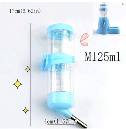 لوازم هامستر للشرب والأكل والراحة