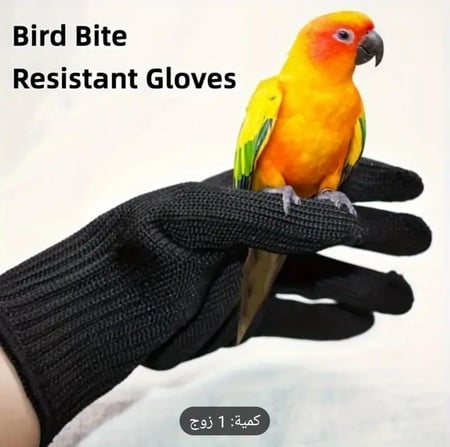قفازات مقاومة لعض الطيور