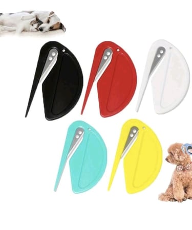 أداة فك تشابك وعُقد شعر القطط والكلاب