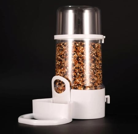 مأكلية طيور اسطوانة مع اسوارة تعليق