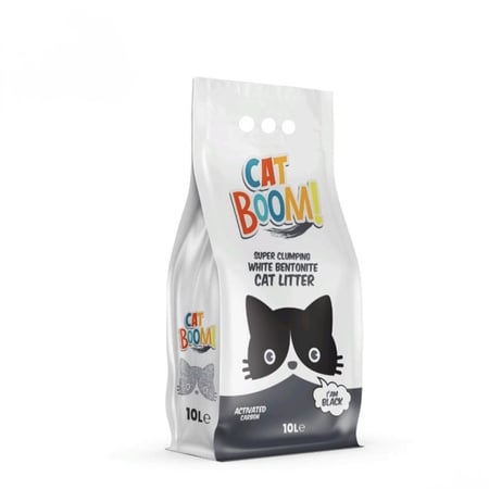 رمل قطط كات بوم بالكربون النشط حجم 5 لتر