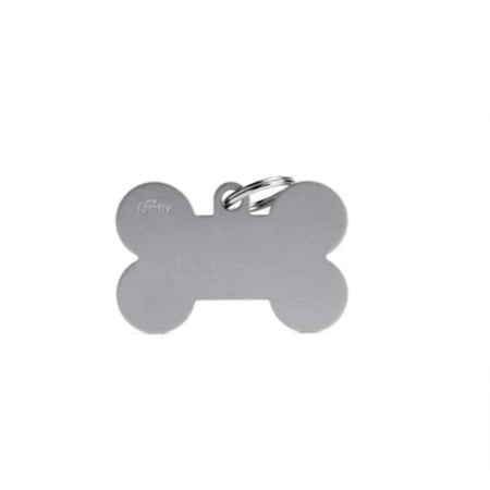 قلادة ماي فاملي شكل عظم للقطط والكلاب مع إمكانية النحت