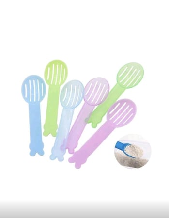 مغرفة تنظيف رمال الهامستر متينة وقوية