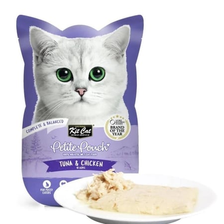 وجبة كت كات بتيت باوتش التونا بالدجاج