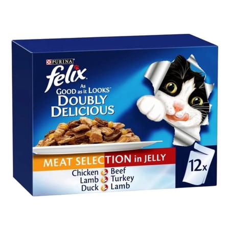 بورينا فيلكس مجموعة مختارة من اللحوم