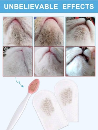 طقم تنظيف الرؤوس السوداء أسفل الذقن