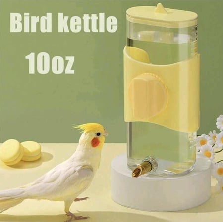 مشربية طيور اوتماتيكية بمخرج نحاسي غير قابلة للتسرب 300 مل