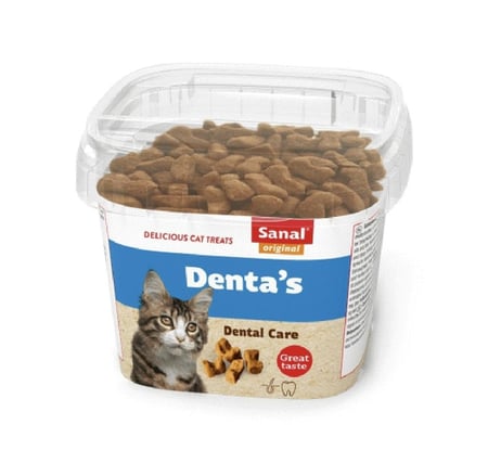 سنال أقراص مكافآت صحية لدعم الأسنان للقطط 75 غ