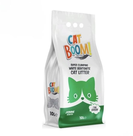 رمل قطط كات بوم برائحة الياسمين حجم 5 لتر