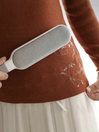 فرشاة تنظيف مزدوجة قابلة لإعادة الاستخدام