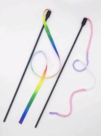 لعبة السنارة للقطط