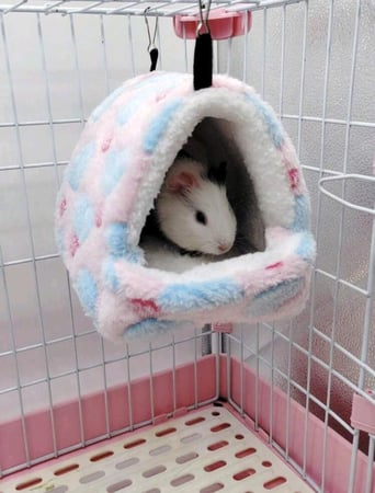 كوخ قابل للتعليق للقوارض الصغيرة