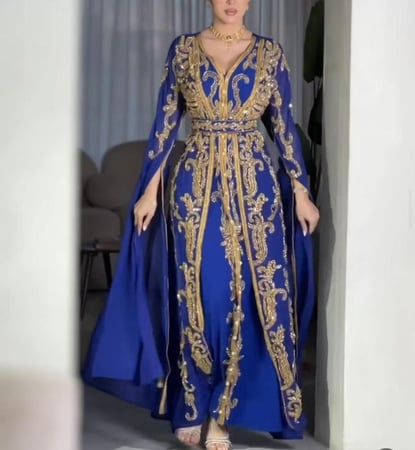 قفطان شك وتطريز