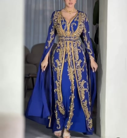 قفطان شك وتطريز