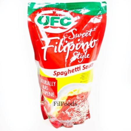 يو اف سي سباجيتي صلصة حلوة بالطريقة الفلبينية 250 غرام
