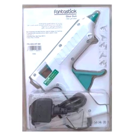 فانتاستيك مسدس غراء (صمغ) بحجم كبير + 2 إصبع غراء مجاناً